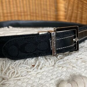Coach reversible belt